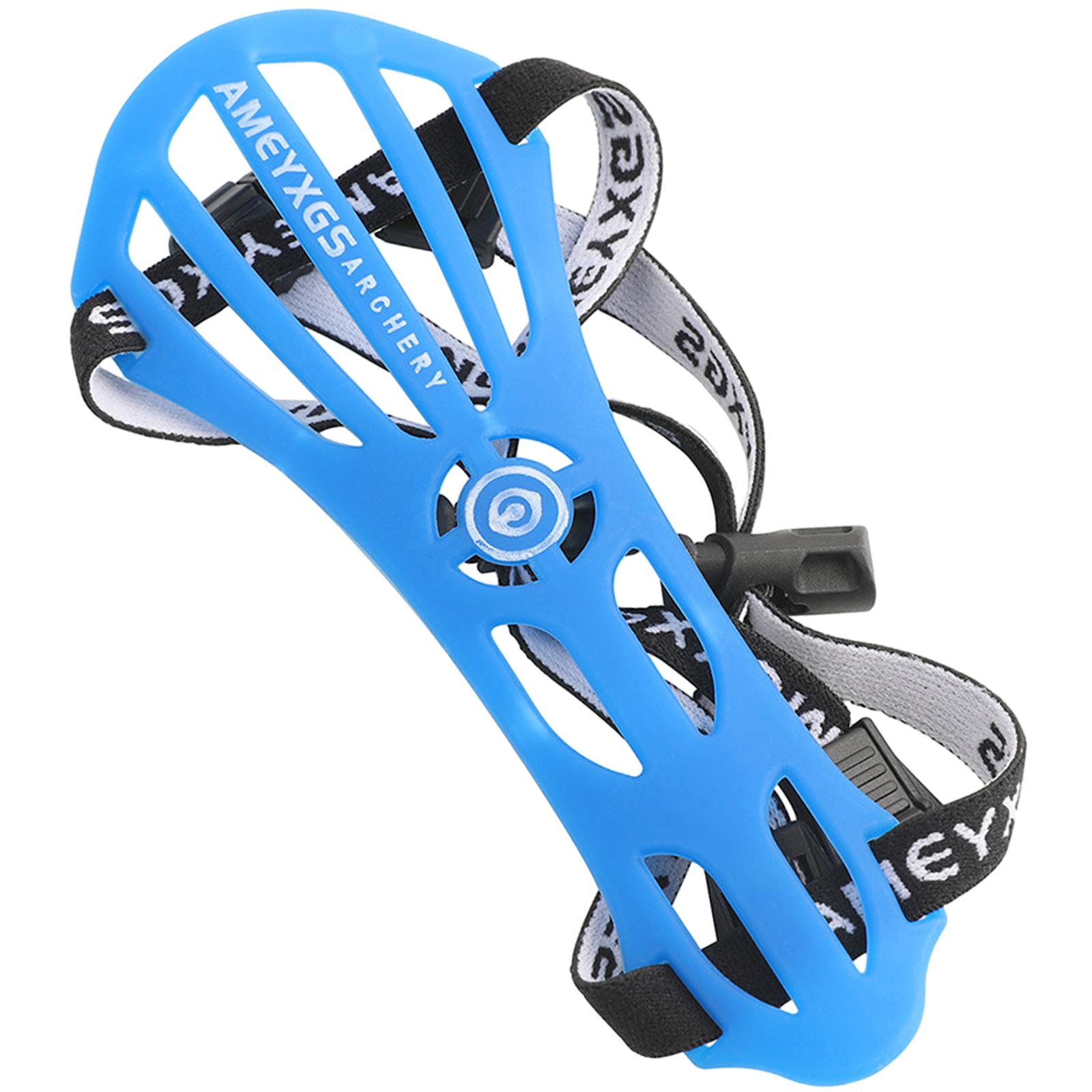 Ioensy - Guardia Del Brazo De Arco Arrow Guardia De Brazo Ligero Para El Target De Práctica Azul