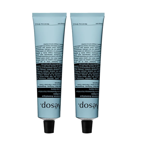 Bálsamo de Manos Aesop Reverence Aromatique 75 ml Paquete de 2