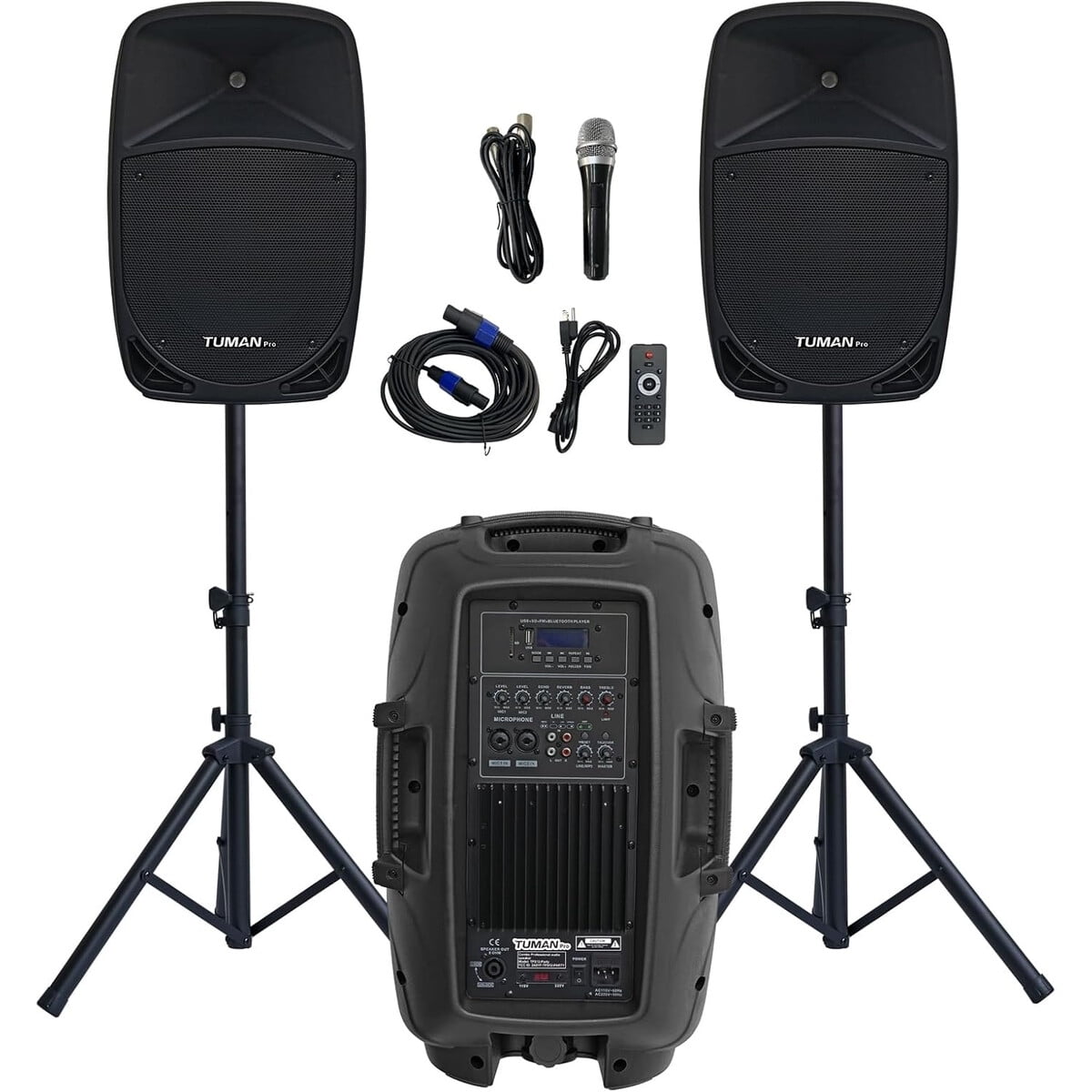 Parlante Pa Tuman Pro Tps12party 12 1000w Bluetooth