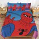 thumbnail image 3 of Spiderman Crawl 3 Piece Bed Set - Includes Reversible Comforter & Sheet Set Bedding - Fade Resistant Microfiber Twin, 3 of 5