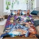 thumbnail image 2 of Dragon Ball Conjunto de sábanas temático, trío de piezas, cómodo y amigable con la piel, diseño único, regalo de decoración para el hogar para familiares, amigos y fans,140cm *210cm, 2 of 6