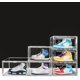 thumbnail image 2 of Caja de zapatos KDOR para zapatillas, armario, plástico transparente, paquete de 10, 2 of 6