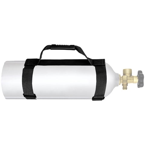 Xusx111 - Transportador De Tanque De Buceo, Correa De Transporte De Cilindro De Aire De Soporte De Tanque Ajustable De Correa Para Uso Pesado Con Manija Ergonómica, Almohadilla Antideslizante Y Diseño