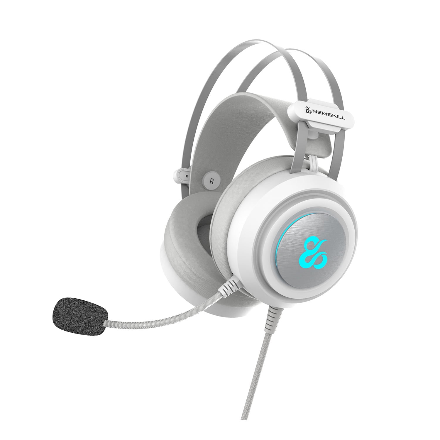Newskill - Audifono Gamer Rgb Drakain Ivory