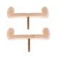thumbnail image 1 of 2pcs violín violín hombro reposapiés pies de apoyo para piezas de violín violín # 1, 1 of 5