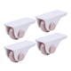 thumbnail image 3 of 4x Mini Ruedas Autoadhesivas Para Muebles Caja De Almacenamiento Rosa, 3 of 3