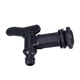 thumbnail image 4 of Grifo De Agua A Tope Negro Para Tanque De Almacenamiento De Lluvia Cubo De Almacenamiento De Jardín Grifo De Tanque Hebilla De Rosca PP, 4 of 5
