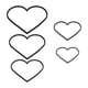 thumbnail image 3 of 5 Piezas De Anillos Flotantes Para Plantas De Acuario En Forma De Corazón, 5 Tama?os, Anillos Alimentadores De Peces, 3 of 5