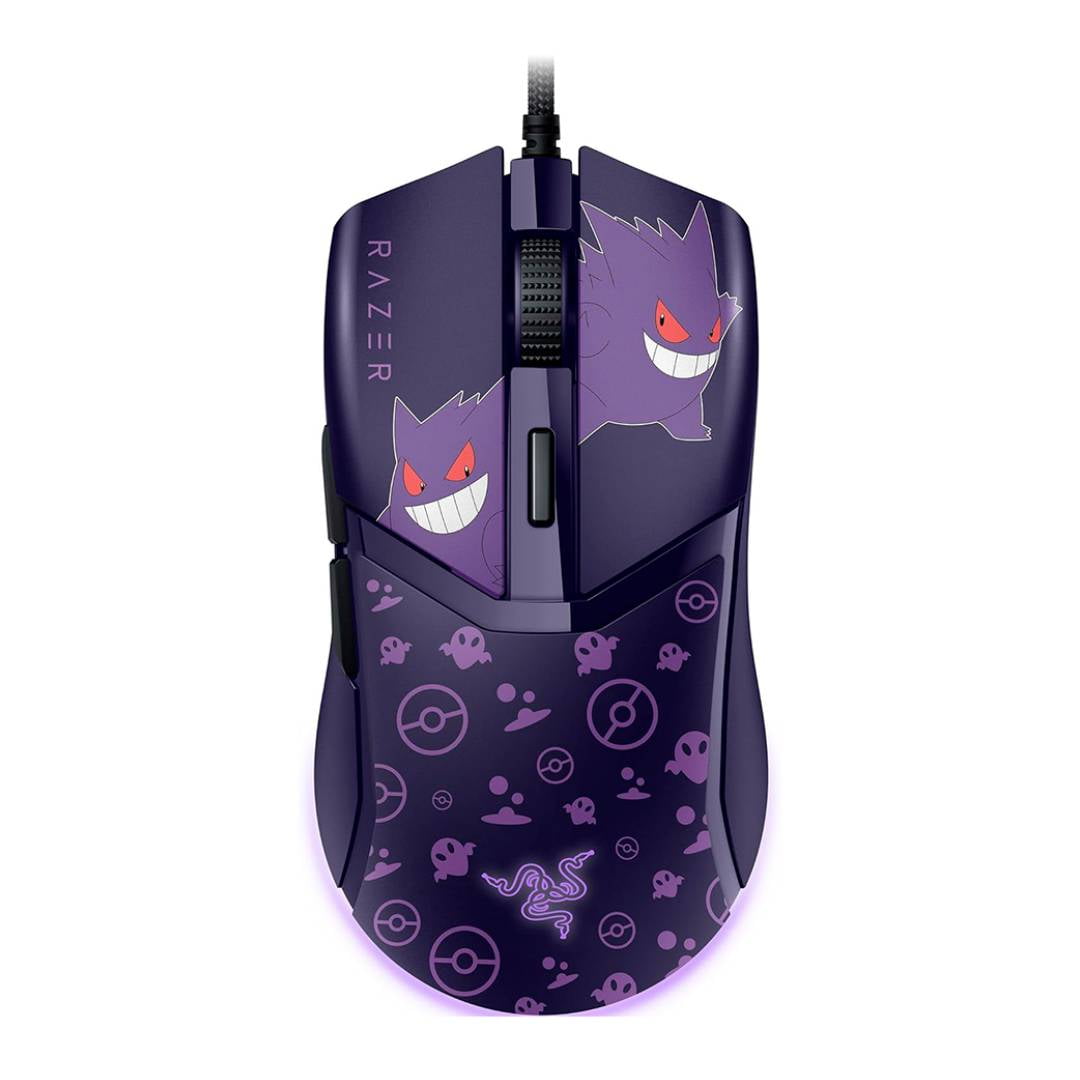 Mouse Razer Cobra Pokémon Gengar Edition, Cableado, 8500 Dpi