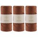 thumbnail image 1 of Cordón de macramé S SENSY 1,5 mm pack de 3, 150 m color cobre, 1 of 9