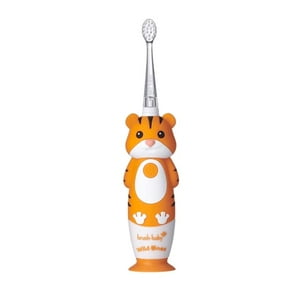 Brush Baby - Cepillo De Dientes Eléctrico Recargable Para Niños Wildones Tigre
