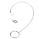 thumbnail image 4 of Loro Acero Inoxidable Ocho Anillos Tobillera Pet Bird Cockatiel Foot Chain 12, 4 of 5