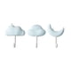 thumbnail image 3 of 3 Piezas Ganchos Adhesivos Sticky Stick On Impermeable Para Toalla Cocina Azul, 3 of 5