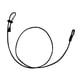 thumbnail image 2 of 120cm kayak canoa paleta leash clip de seguridad de la caña de pescar titular de la correa negro, 2 of 3