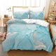 thumbnail image 1 of Ink Marbling Marbled Quilt Duvet Cover Set Super Kids Pillowcase3-Piece Bedding Set, 1 of 5