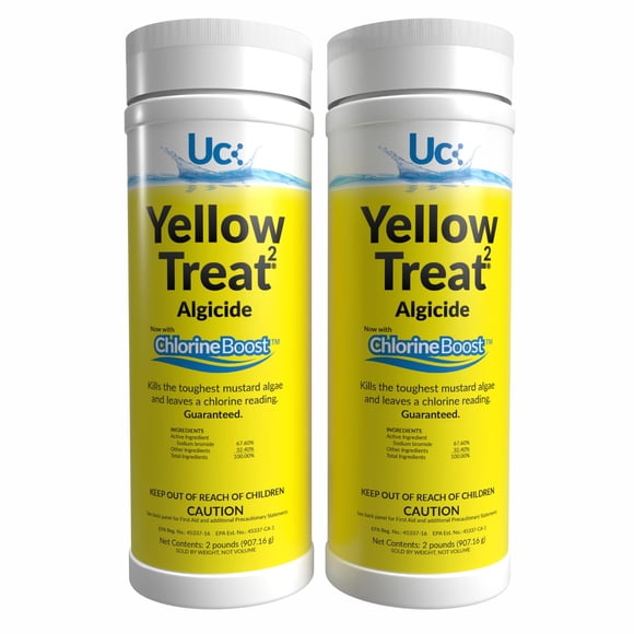 Algicida United Chemicals YellowTreat Mostaza para Alberca