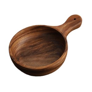 Bothyi - Cuenco De Madera Hecho A Mano, Resistente, Decorativo, Para Ensalada, Para Cocina, Hogar Y Hogar