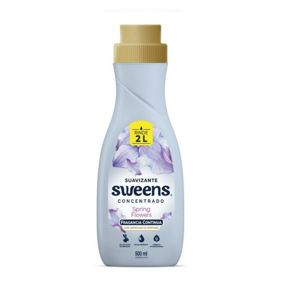 Suavizante Líquido Concentrado Spring Botella, 500 ml