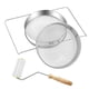 thumbnail image 3 of Filtro Extractor De Miel Home Farm Filtro De Malla De Doble Tamiz Kit De Colador De Miel, 3 of 5