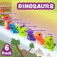 thumbnail image 3 of Juguetes de baño dinosaurio sin moho de 6 piezas para bebé y niño pequeño, 3 of 9