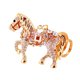 thumbnail image 3 of Llavero Con Diamantes De Imitación De Caballo, Llavero Ostentoso Para Llave De Coche, Dije Para Cartera, Bolso, Bolso, 3 of 5