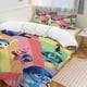 thumbnail image 3 of 3 Piece Bedding SetInside Out Comforter Set for Kids Boys Teen Tween 3D Lightweight Microfiber Bedding Sets, 3 of 5