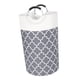 thumbnail image 2 of Cesta de ropa sucia de 82L con asas, cesta de ropa de almacenamiento, bolsa organizadora de ropa sucia plegable, para jardín, cocina, oficina, baño , GRIS, 2 of 5