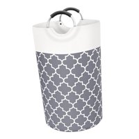 Bothyi - Bolsa Organizadora De Lavandería, Cesta De Almacenamiento Para Ropa, Para Dormitorio, Baño, Gris