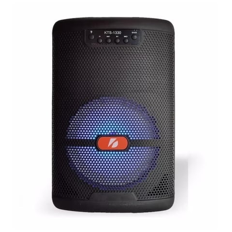 Total Upgrate - Parlante Karaoke Bluetooth Usb Aux 6.5"" Negro