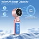 thumbnail image 4 of Ventilador de mano WHATOOK Portable Air Turbo 5 velocidades 12h Rosa, 4 of 9