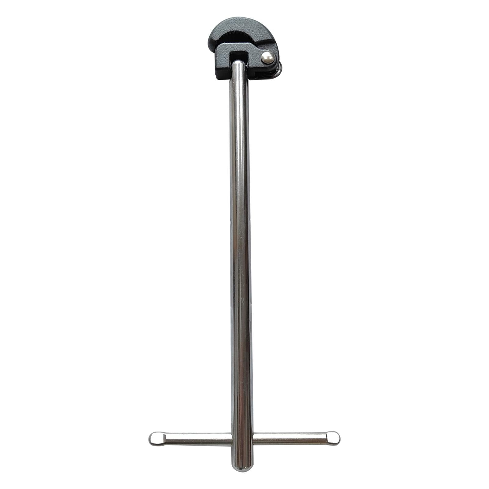 Ioensy - Llave De Lavabo Herramienta Manual Ajustable Llave Para Grifo De Lavabo Para Espacios Reducidos Color Negro