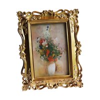 Bothyi - Marco De Exhibición De Imagen De Poliresina Rectangular Imagen De 4 Pulgadas X 6 Pulgadas, Elegante