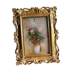 Bothyi - Marco De Exhibición De Imagen De Poliresina Rectangular Imagen De 4 Pulgadas X 6 Pulgadas, Elegante