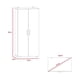 thumbnail image 3 of Closet Tera 2 Puertas Duna Y Blanco 180x180x48 Cm, 3 of 3