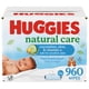 thumbnail image 1 of Toallitas húmedas Huggies Natural Care con pepino, aloe y vitamina E, 1 of 8
