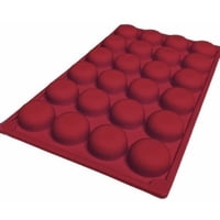 Genérico - Molde De Silicona Molde De Chocolate Molde Media Esfera 24