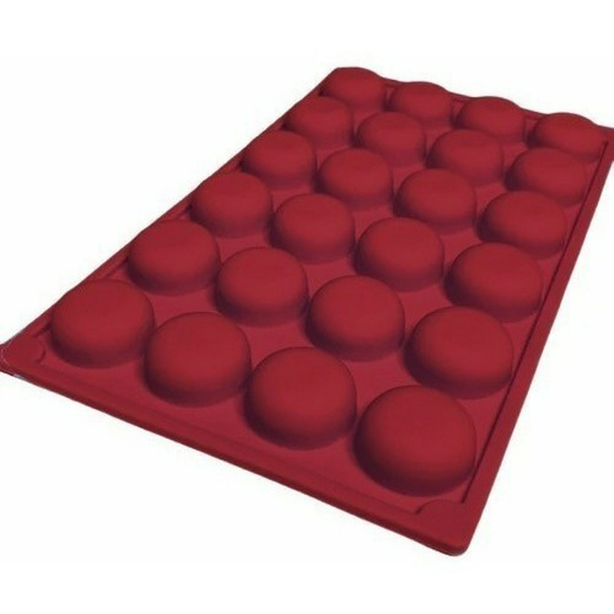 Genérico - Molde De Silicona Molde De Chocolate Molde Media Esfera 24