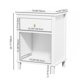 thumbnail image 4 of 26.77''H Mesa de madera con un cajón un estante para niños, adultos, 4 of 5