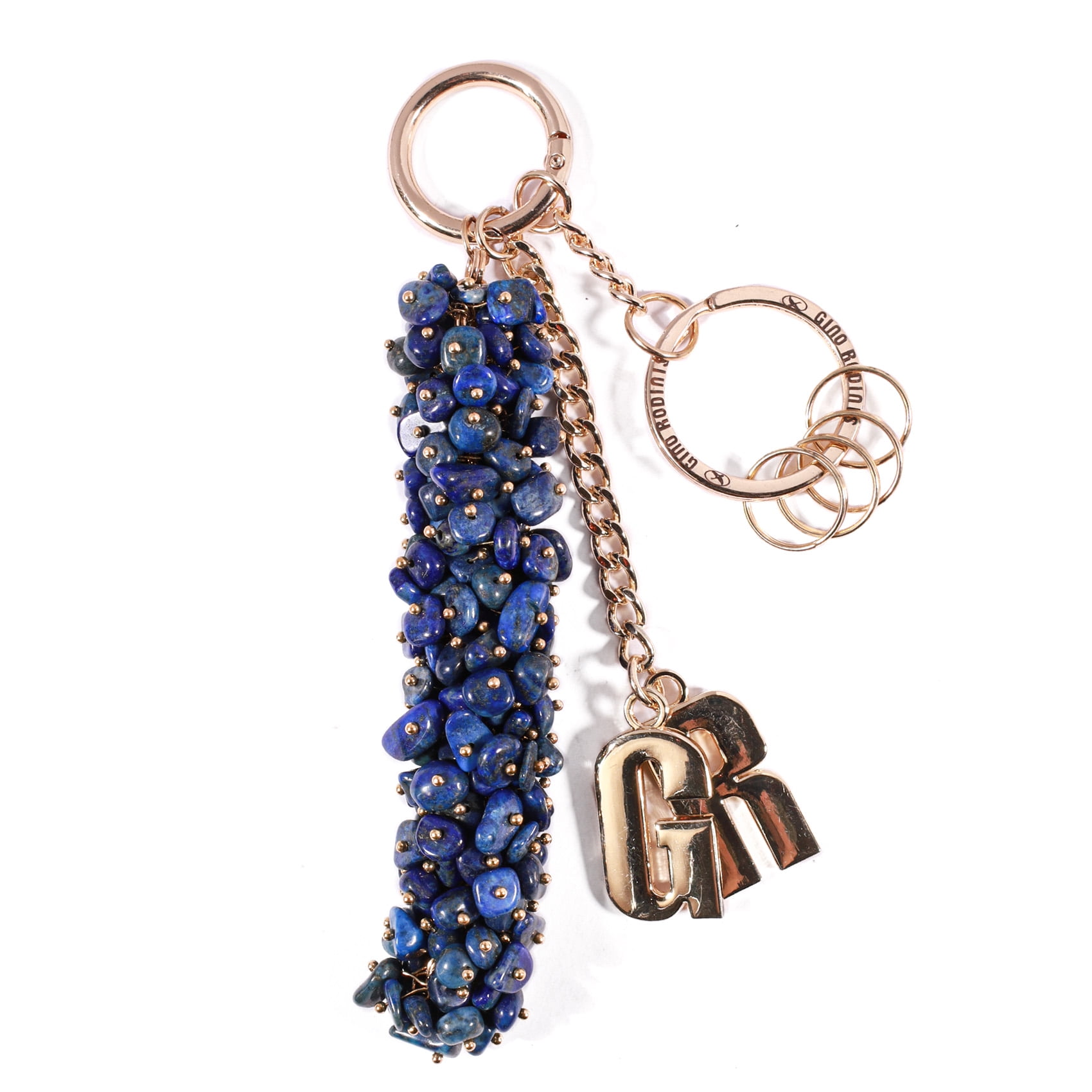 Gino Rodinis - Llavero Y Colgante De Bolso Mujer Ll126 Azul