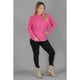 thumbnail image 3 of Sweater Mujer Manga Larga Murciélago Tejido Botones 6020, 3 of 4