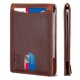 thumbnail image 1 of BILLETERA SERMAN BRANDS tipo Bifold de Cuero con Bloqueo RFID Rojo Cañón, 1 of 6