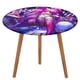thumbnail image 1 of Jem y las hologramas-theme Fitted Round Tablecloths Elastic Edged Table Covers Waterproof Table Cloth for Kitchen Holiday Party Tables Decor 150cm, 1 of 6