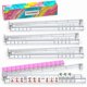 thumbnail image 1 of Soportes para Mahjong Valtriqo 4 uds 45 cm con empujadores, 1 of 8