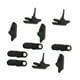 thumbnail image 4 of 10x Heavy Duty Lock Grips Toldos Abrazaderas Para Toldos Parasoles Cubiertas De Camiones Negro, 4 of 5