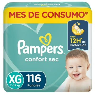 Pañales Desechables Pampers Confort Sec Talla Xg