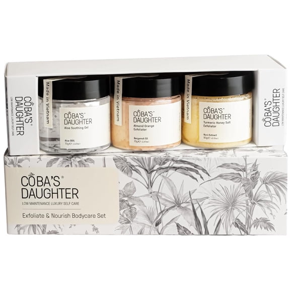 Set Spa 3 Piezas Mini Cúrcuma Miel Aloe