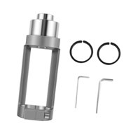 Magideal - Vierkantloch Adaptador De Perforación, Accesorios De Herramientas Eléctricas, Instalación Rápida, Desmontaje Del Soporte De Fijación De Perforación Pa