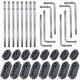 thumbnail image 1 of Kit de 32 piezas de colgadores de escape Ganluuree, varilla de 10 mm, 1 of 6