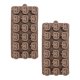 thumbnail image 1 of 2 Moldes De Chocolate Molde De Silicona Chocolate Calabaza Marrón, 1 of 4