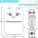 thumbnail image 2 of Portable Mini Photo Printer: Thermal Label Printer with USB Recharge, BT Wireless, Android/iOS Compatible, and 1 Roll of Thermal Paper Included!, 2 of 4